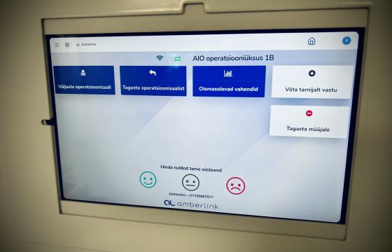 Pärnu Haigla võttis esimesena Eestis kasutusele nutika operatsiooniosakonna tarnehaldussüsteemi Amberlink