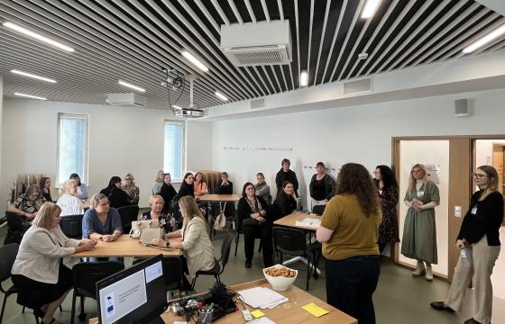 Pärnu Haiglas kohtusid Pärnumaa sotsiaaltöö spetsialistid
