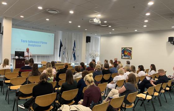Pärnu Haiglas toimus Eesti Haiglaapteekrite Seltsi sügisene teabepäev