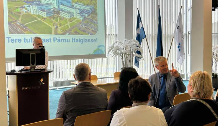 Narva Haigla kolleegid külastasid Pärnu Haiglat