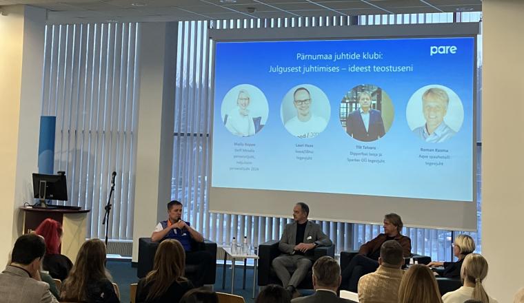 Pärnu Haigla võõrustas Pärnumaa juhtide seminari: Julgusest juhtimises – ideest teostuseni