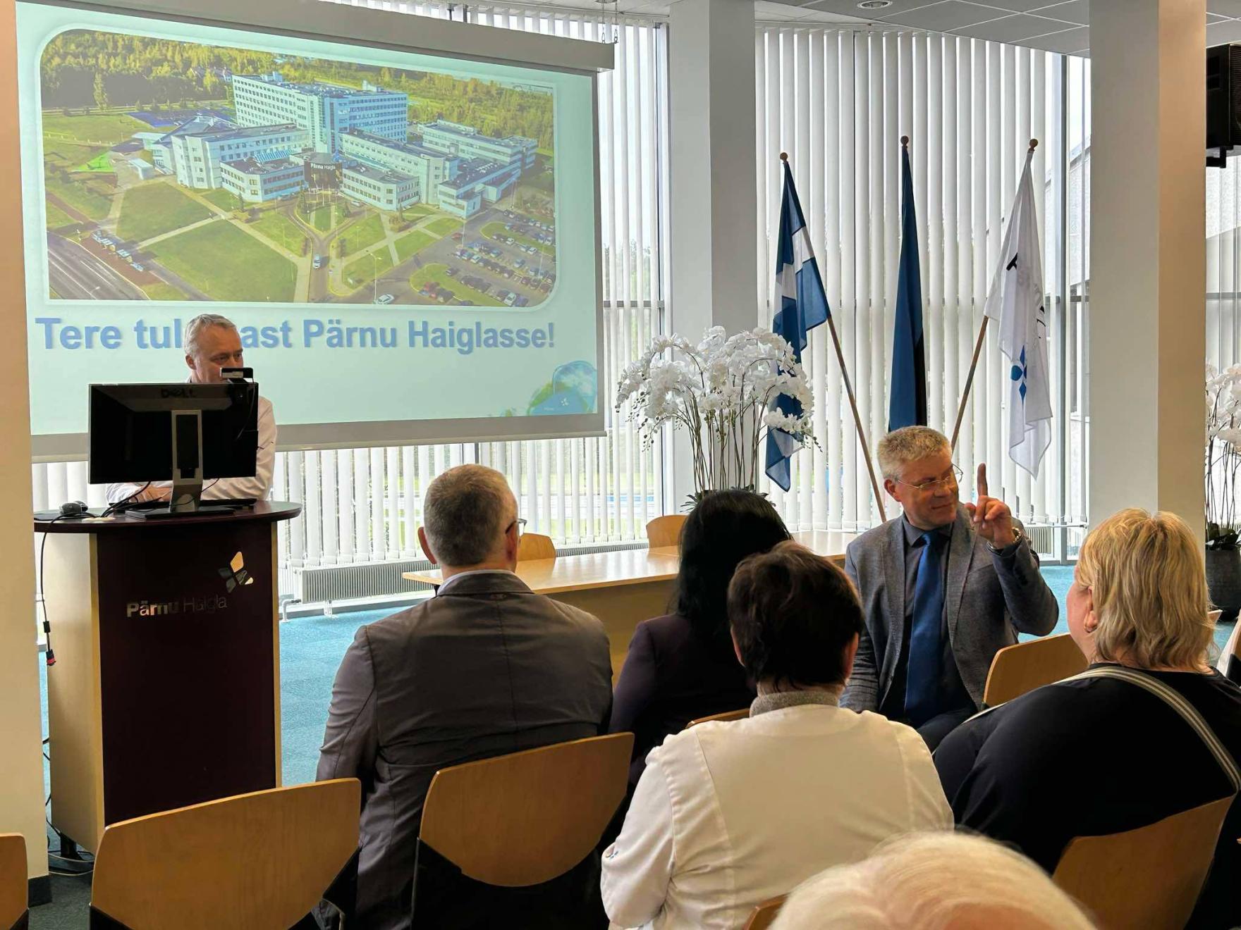 Narva Haigla kolleegid külastasid Pärnu Haiglat
